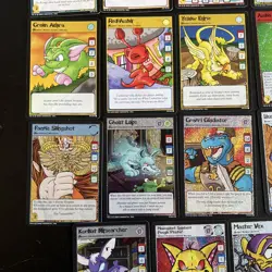 Neopets TCG CCG Card Game NEAR Complete Base Set With Rares Foils S1-S6 Lot(1) - Image 4