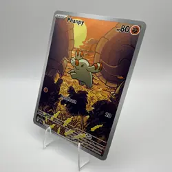 Pokemon Phanpy 205/191 Surging Sparks Illustration Rare IR Holo TCG Card - Image 3