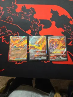 Pokemon TCG Team Rockets Moltres EX Destined Rivals Card 229/182 SIR Stamped - Image 4