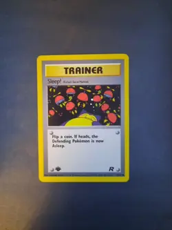 Pokemon Card Team Rocket Set 1st Edition - Sleep! 79/82 - Image 3