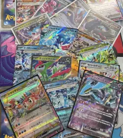 85 Pokemon Cards Lot - Japanese/ENG Bulk Pack + 10 Holo - BONUS: 5 V/EX 🔥 - Image 2