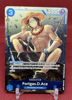 One Piece TCG - Portgas.D.Ace P-074 Promo Card One Piece Tin Set Vol. 2 - Image 1
