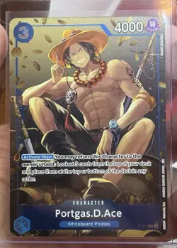 One Piece TCG - Portgas.D.Ace P-074 Promo Card One Piece Tin Set Vol. 2 - Image 3