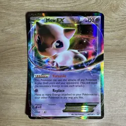 Mew EX 46/124 Dragons Exalted DRX Holo Rare Pokemon English MP Card 2012 Mid-Era - Image 1