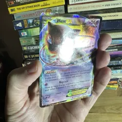 Mew EX 46/124 Dragons Exalted DRX Holo Rare Pokemon English MP Card 2012 Mid-Era - Image 3