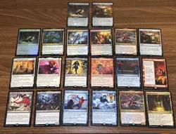 Magic The Gathering TCG Marvel Spiderman Lot Of 20 RARE Cards - Image 1