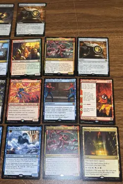 Magic The Gathering TCG Marvel Spiderman Lot Of 20 RARE Cards - Image 3