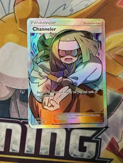 Channeler 232/236 Unified Minds Full Art Pokemon Card - Image 1