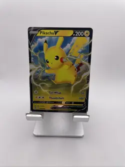 Pikachu V - 086/264 - Pokemon Fusion Strike Sword & Shield Ultra Rare Card - Image 1