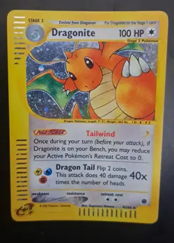 Dragonite 9/165 Holo - Pokemon Card Expedition Base Set - Image 1