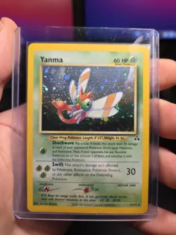 MINT Yanma Neo Discovery 17/75 Holo Rare Pokemon Card TCG UK - Image 5