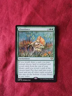1 x Abundance - Commander Masters MTG - Image 1