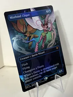 Mistbind Clique ** FOIL BORDERLESS ** Special Guest: Lorwyn Eclipsed - NM MTG - Image 4