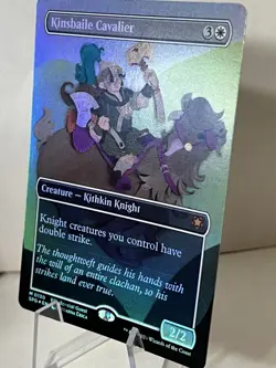 Kinsbaile Cavalier ** FOIL BORDERLESS ** Special Guest: Lorwyn Eclipsed - NM MTG - Image 3