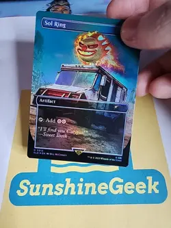 Sol Ring (0912) (Rainbow Foil) Secret Lair Twisted Metal Foil - Image 2