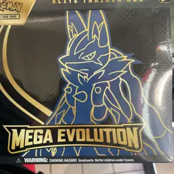Pokemon Mega Evolution Elite Trainer Box Lucario ETB - New/Factory Sealed - Image 1