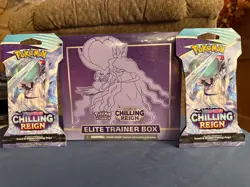 Pokemon Factory Sealed Chilling Reign Center Elite Trainer Box - Image 1