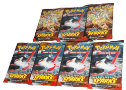 POKEMON SCARLET & VIOLET LOT (7) BOOSTER PACKS SURGING SPARKS NISP - Image 4