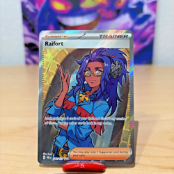 2025 Pokemon SV Prismatic Evolutions Raifort Ultra Rare #142/131 - Image 1