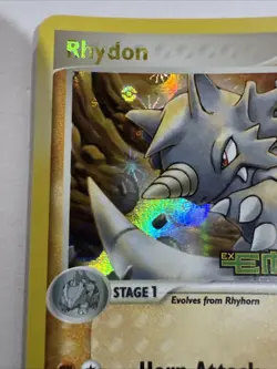 Pokemon Rhydon Ex Emerald Reverse Holo Rare Stamped 19/106 TCG NM. Beautiful - Image 2