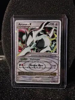 Arceus LV.X DP56 Holo Rare Diamond and Pearl Black Star Promo Pokemon - Image 1