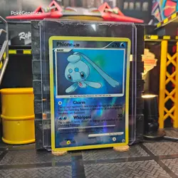 Phione Majestic Dawn Reverse Holo Pokemon TCG 27/100 Diamond & Pearl Rare - Image 3