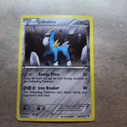 Cobalion 84/101 Noble Victories Pokemon 2011 Holo Rare - Image 1