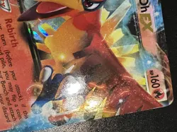 Ho-Oh EX 22/124 Pokemon Dragons Exalted Ultra Rare Holo Crease - Image 3