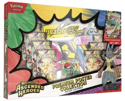 Pokemon Mega Evolution Ascended Heroes Premium Poster Collection PRESALE Lucario - Image 1
