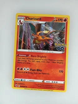 2022 Pokemon Pokemon GO Charizard 010/078 NM - Image 1