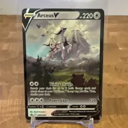 Pokemon TCG Arceus V SWSH204 Promo Holo SWSH: Sword & Shield Basic 220 HP - Image 1