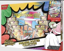 Pokemon Mega Ascended Heroes Premium Poster Collection PRESALE Mega Gardevoir - Image 1