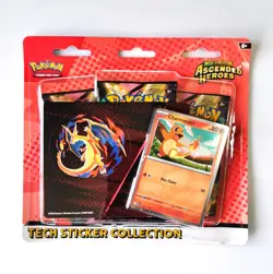 Pokemon Mega Evolution S2.5 Ascended Heroes Tech Sticker - Charmander BRAND NEW - Image 1