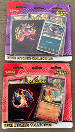 (2) Pokemon Ascended Heroes Tech Sticker Collection Sealed - Image 1