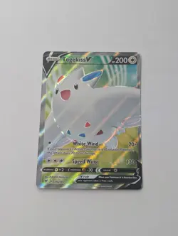 Togekiss V Full Art 178/185 Pokemon SWSH04 Vivid Voltage Holo Ultra Rare NM Mint - Image 1