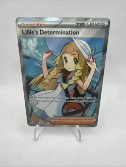 Lillie's Determination Ultra Rare Pokemon TCG Mega Evolutions 169/132 - Image 1
