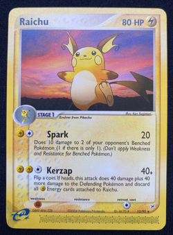 Pokemon TCG Raichu 13/95 Non Holo EX Team Magma & Aqua (*READ DESCRIPTION*) - Image 1