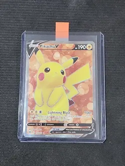 Pokemon Brilliant Stars "Pikachu V" 157/172 / Ultra Rare / Near Mint - Image 3