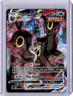 Pokemon Umbreon VMAX TG23/TG30 Swsh09 Brilliant Stars Trainer Gallery Holo Card - Image 1