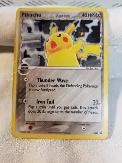 2006 Pokemon Pikachu Black Star Promo 035 Holo Rare Card TCG - Image 1
