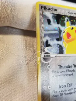 2006 Pokemon Pikachu Black Star Promo 035 Holo Rare Card TCG - Image 2
