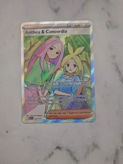 Anthea and Concordia 254/217 Ascended Heroes Pokemon TCG Full Art Trainer - Image 1