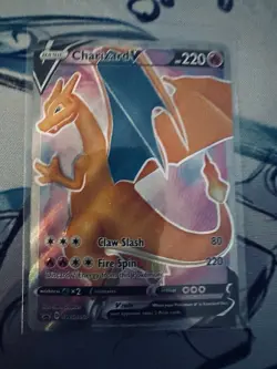 Pokemon TCG Champion’s Path ETB Promo - (SWSH050) Charizard V NM - Image 1