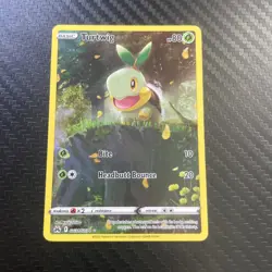 Turtwig GG31/GG70 NM Full Art Holo Rare Crown Zenith Pokemon Card English TCG - Image 1