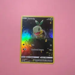 Turtwig GG31/GG70 NM Full Art Holo Rare Crown Zenith Pokemon Card English TCG - Image 1