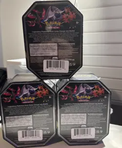 Pokemon TCG: Crown Zenith Tin Set of 3 - Galarian Articuno Zapdos Moltres SEALED - Image 3