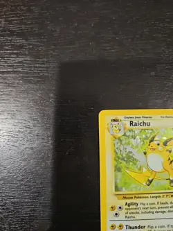 Pokemon TCG Raichu Base Set 14/102 Holo 1999-2000 Wizards Base Set Copyright... - Image 5