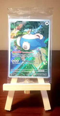 🔥Pokemon TCG 🔥 SEALED Snorlax #051 Scarlet & Violet: 151 Promo Card #051 NM - Image 1