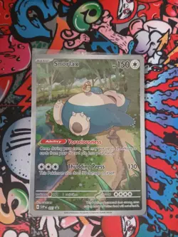 Pokemon TCG Promo Card Snorlax SVP-051 Scarlet & Violet 151 Sealed - Image 1