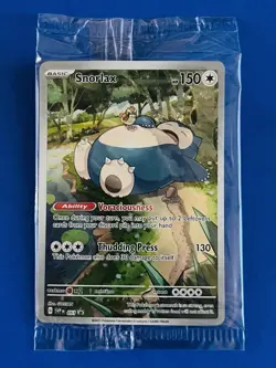 Snorlax 051 Scarlet & Violet 151 ETB Black Star Promo Pokemon TCG Card; Sealed - Image 1
